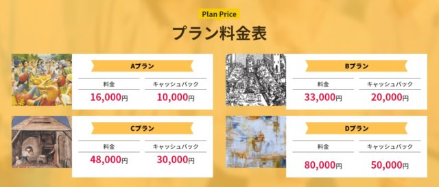 ギャラリーペイ_料金表