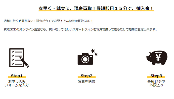 買取GOD特徴