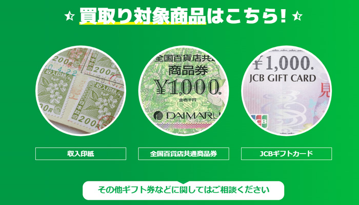 金券マート金額