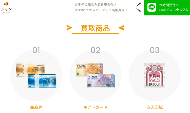 買取ラモンで即日手に入る金額は？